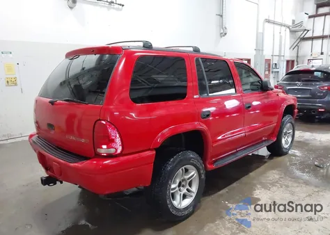 2002 Dodge Durango Slt из США, поврежденный, VIN 1B4HS48N82F218740